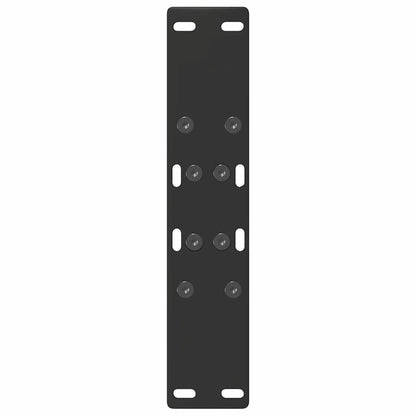 Coffee Table Legs A-Shaped 2 pcs Black 38x(42-43) cm Steel