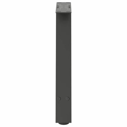 Coffee Table Legs A-Shaped 2 pcs Anthracite 38x(42-43) cm Steel