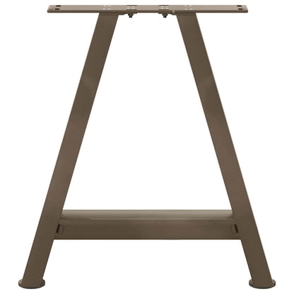 Coffee Table Legs A-Shaped 2 pcs 38x(42-43) cm Steel