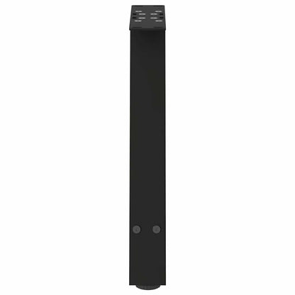 Coffee Table Legs A-Shaped 2 pcs Black 50x(42-43) cm Steel