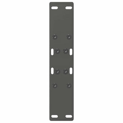 Coffee Table Legs A-Shaped 2 pcs Anthracite 50x(42-43) cm Steel