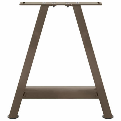 Coffee Table Legs A-Shaped 2 pcs 50x(42-43) cm Steel