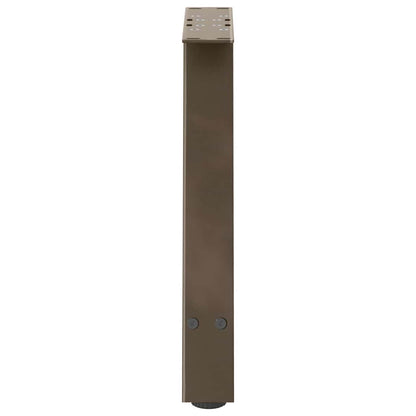 Coffee Table Legs A-Shaped 2 pcs 50x(42-43) cm Steel