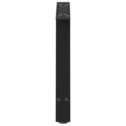 Coffee Table Legs A-Shaped 2 pcs Black 60x(42-43) cm Steel