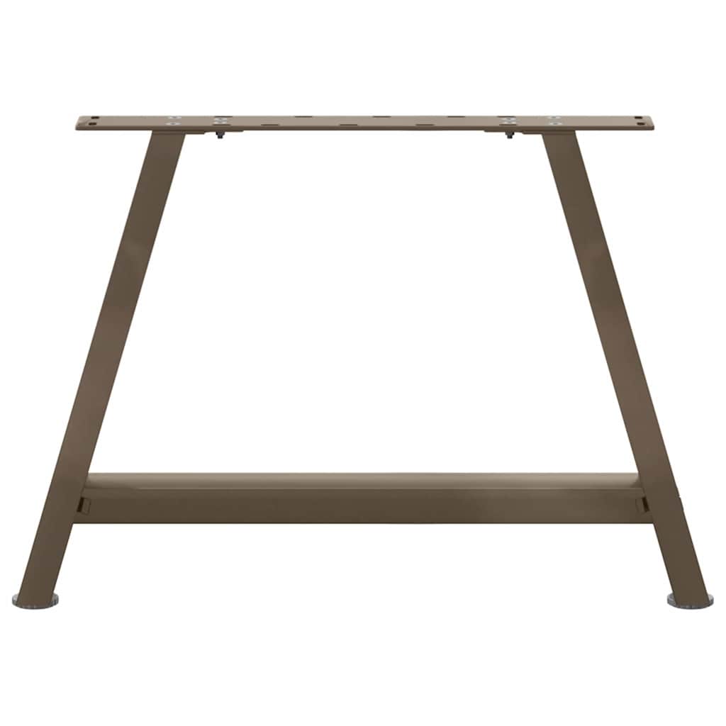 Coffee Table Legs A-Shaped 2 pcs 60x(42-43) cm Steel