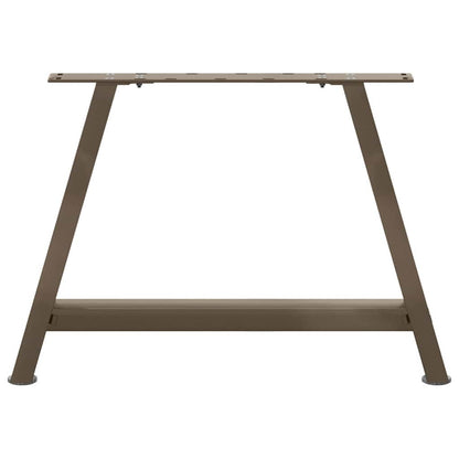 Coffee Table Legs A-Shaped 2 pcs 60x(42-43) cm Steel
