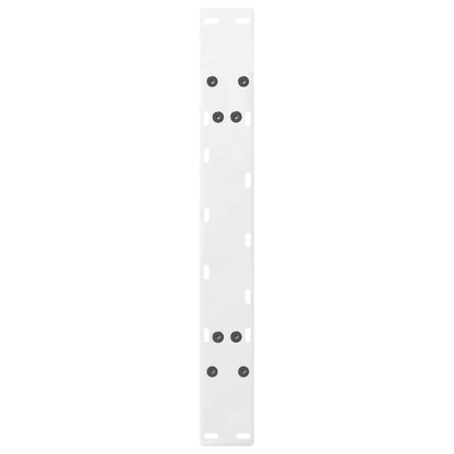 Coffee Table Legs A-Shaped 2 pcs White 70x(42-43) cm Steel