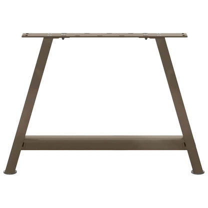 Coffee Table Legs A-Shaped 2 pcs 70x(42-43) cm Steel
