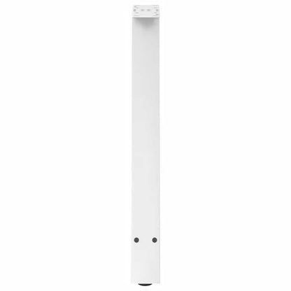 Dining Table Legs A-Shaped 2 pcs White 50x(72-73) cm Steel