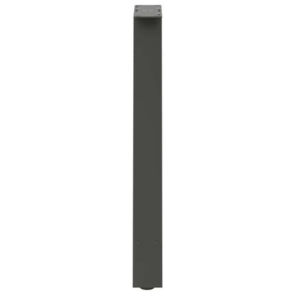 Dining Table Legs A-Shaped 2 pcs Anthracite 50x(72-73) cm Steel