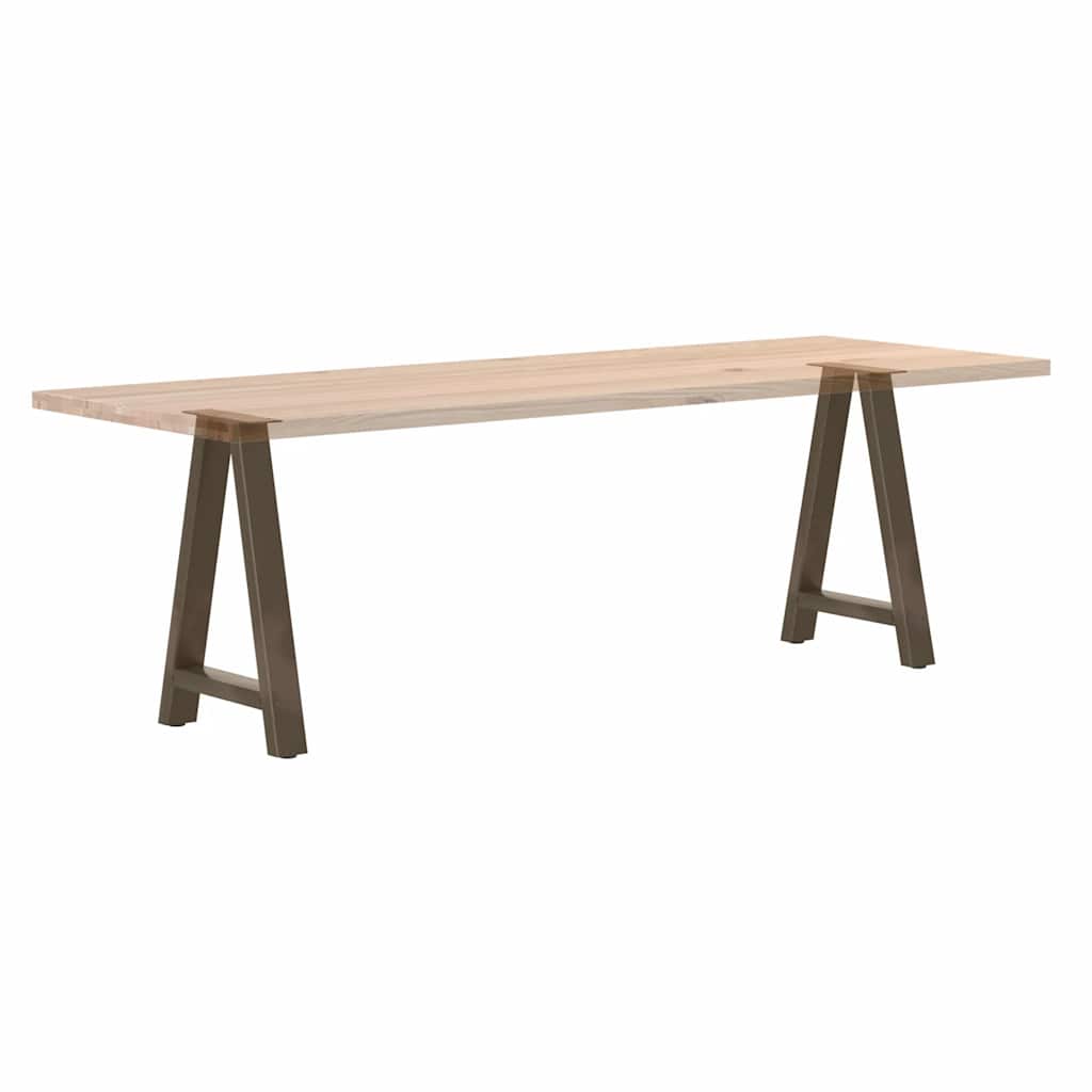 Dining Table Legs A-Shaped 2 pcs 60x(72-73) cm Steel