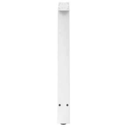 Dining Table Legs A-Shaped 2 pcs White 70x(72-73) cm Steel