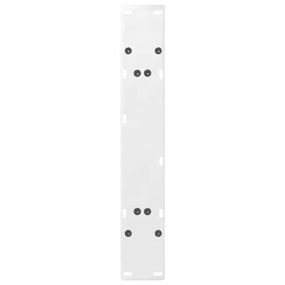 Dining Table Legs A-Shaped 2 pcs White 70x(72-73) cm Steel