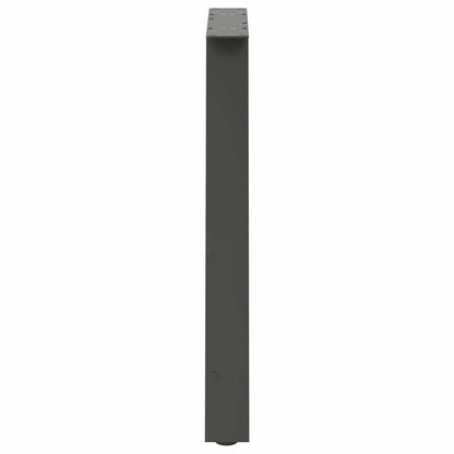 Dining Table Legs A-Shaped 2 pcs Anthracite 70x(72-73) cm Steel
