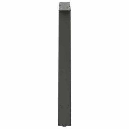 Dining Table Legs A-Shaped 2 pcs Anthracite 80x(72-73) cm Steel