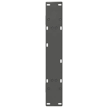 Dining Table Legs A-Shaped 2 pcs Anthracite 80x(72-73) cm Steel