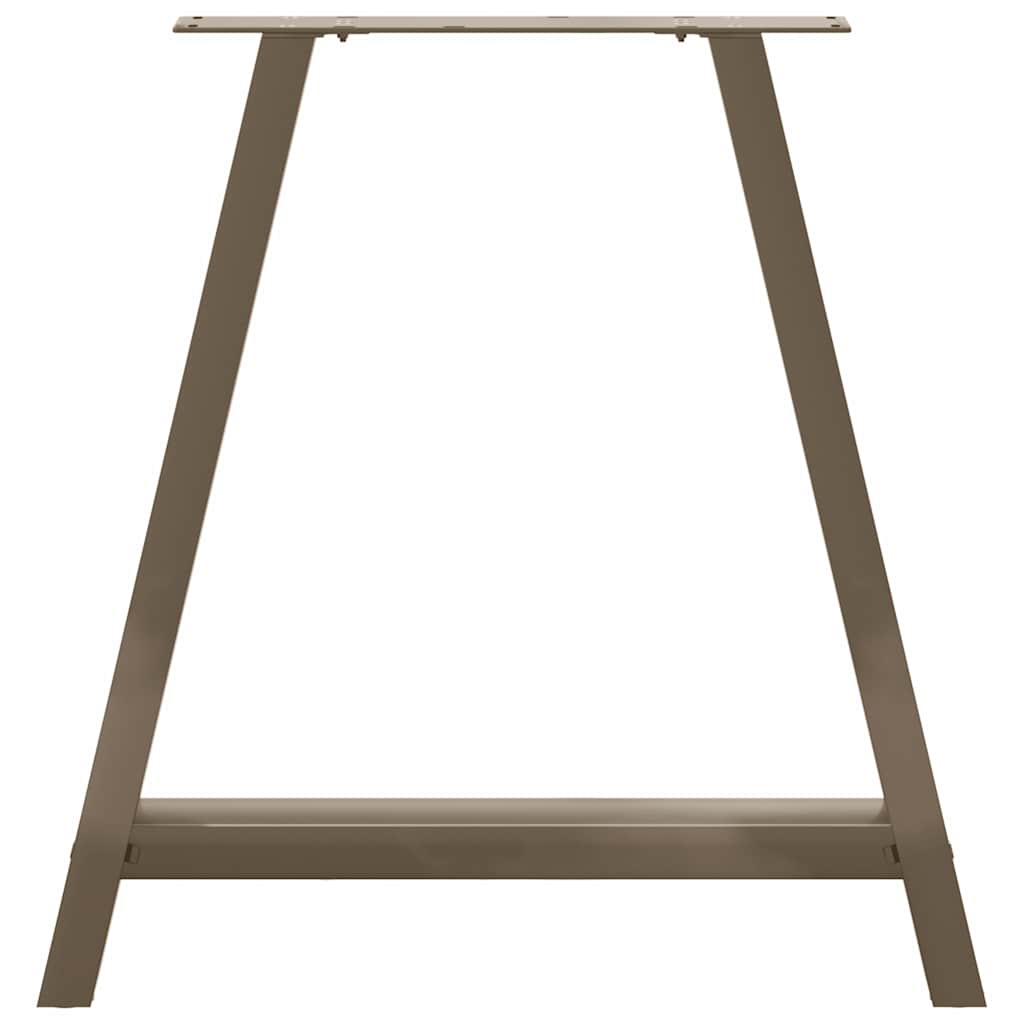 Dining Table Legs A-Shaped 2 pcs 80x(72-73) cm Steel