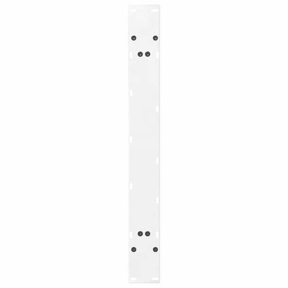 Dining Table Legs A-Shaped 2 pcs White 90x(72-73) cm Steel