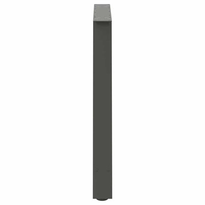 Dining Table Legs A-Shaped 2 pcs Anthracite 90x(72-73) cm Steel