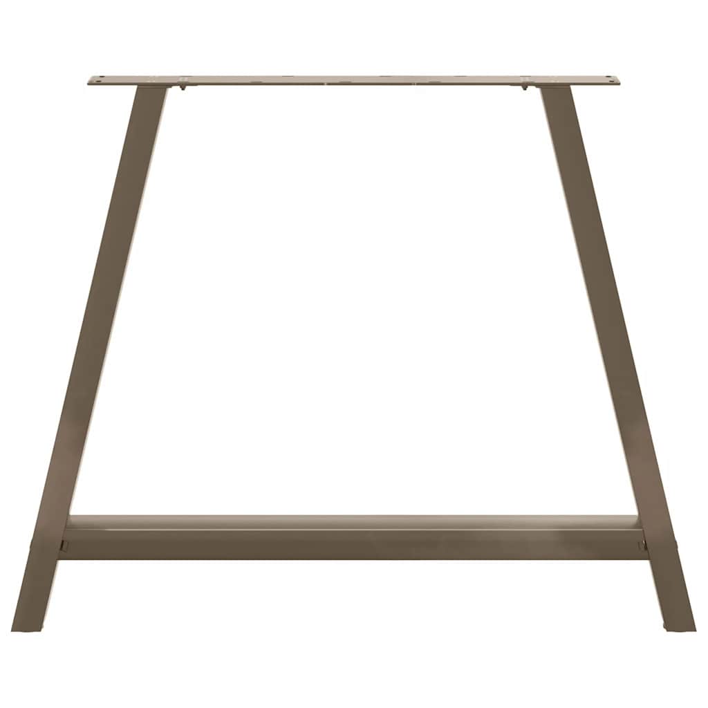 Dining Table Legs A-Shaped 2 pcs 90x(72-73) cm Steel