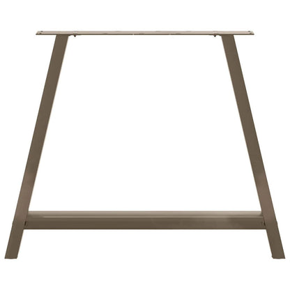 Dining Table Legs A-Shaped 2 pcs 90x(72-73) cm Steel
