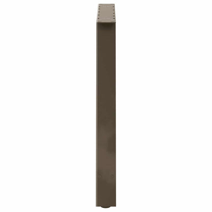 Dining Table Legs A-Shaped 2 pcs 90x(72-73) cm Steel