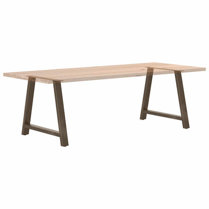 Dining Table Legs A-Shaped 2 pcs 90x(72-73) cm Steel