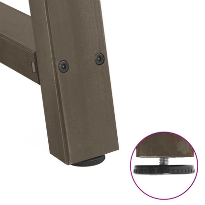 Dining Table Legs A-Shaped 2 pcs 90x(72-73) cm Steel