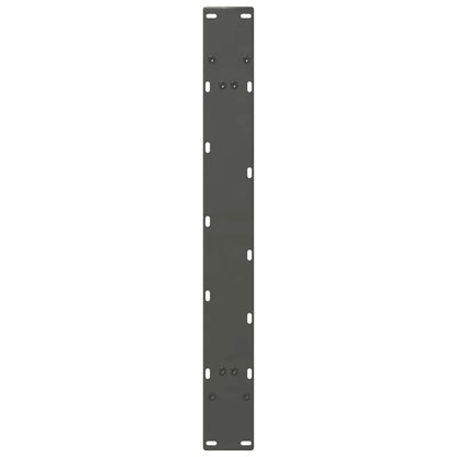 Dining Table Legs A-Shaped 2 pcs Anthracite 100x(72-73) cm Steel