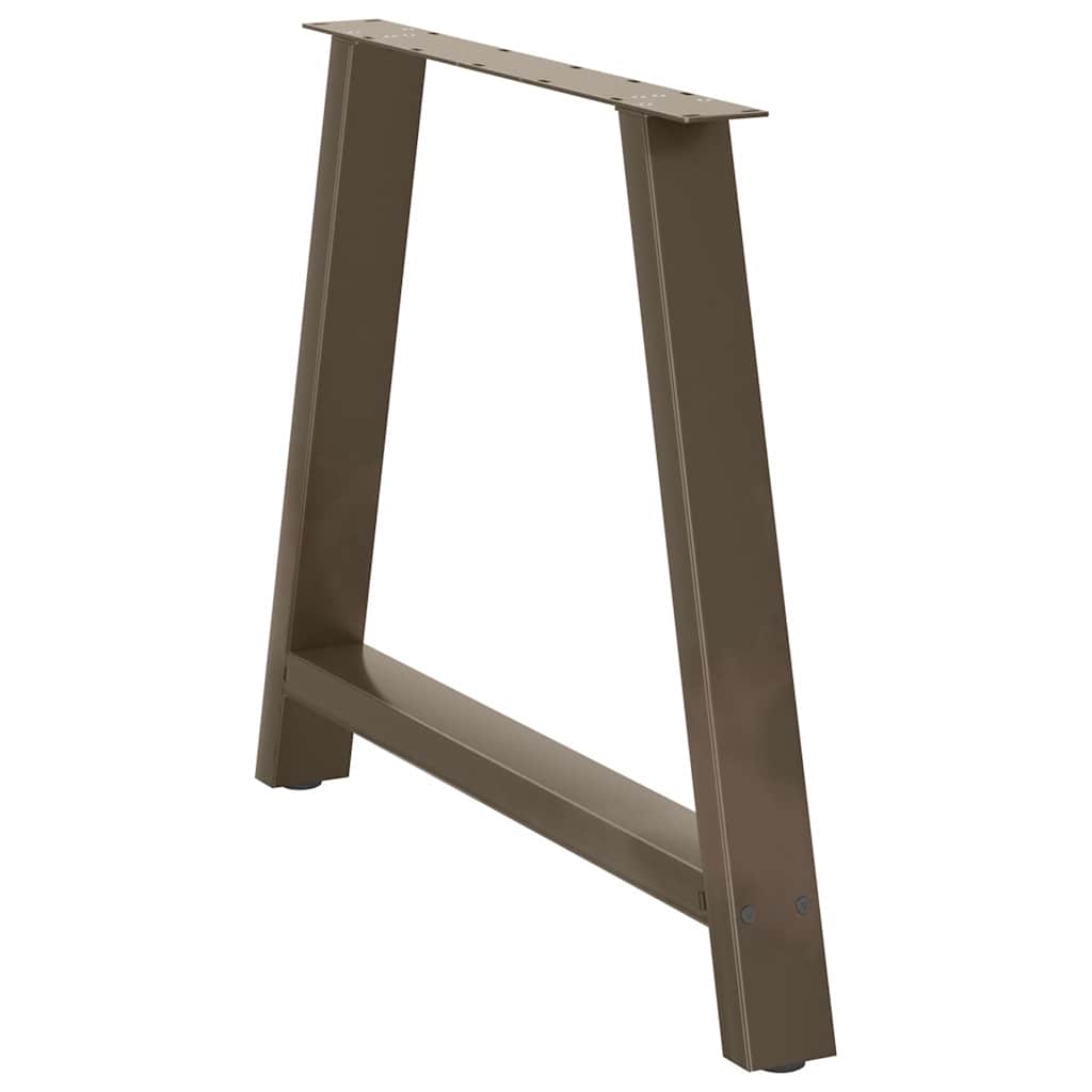 Dining Table Legs A-Shaped 2 pcs 100x(72-73) cm Steel