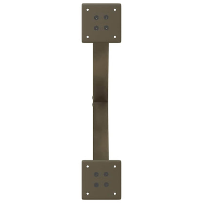Coffee Table Legs X-Shaped 2 pcs Natural Steel 50x(30-31) cm Steel