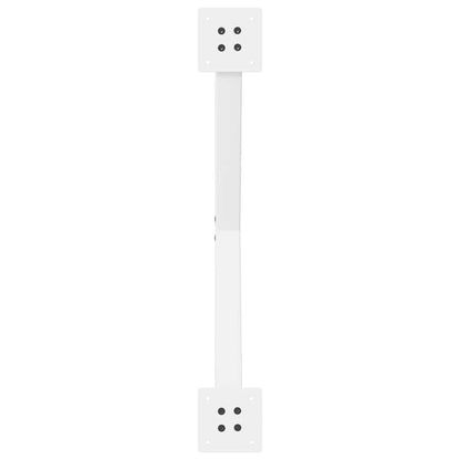 Coffee Table Legs X-Shaped 2 pcs White 70x(30-31) cm Steel