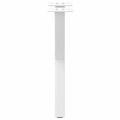 Coffee Table Legs X-Shaped 2 pcs White 38x(42-43) cm Steel