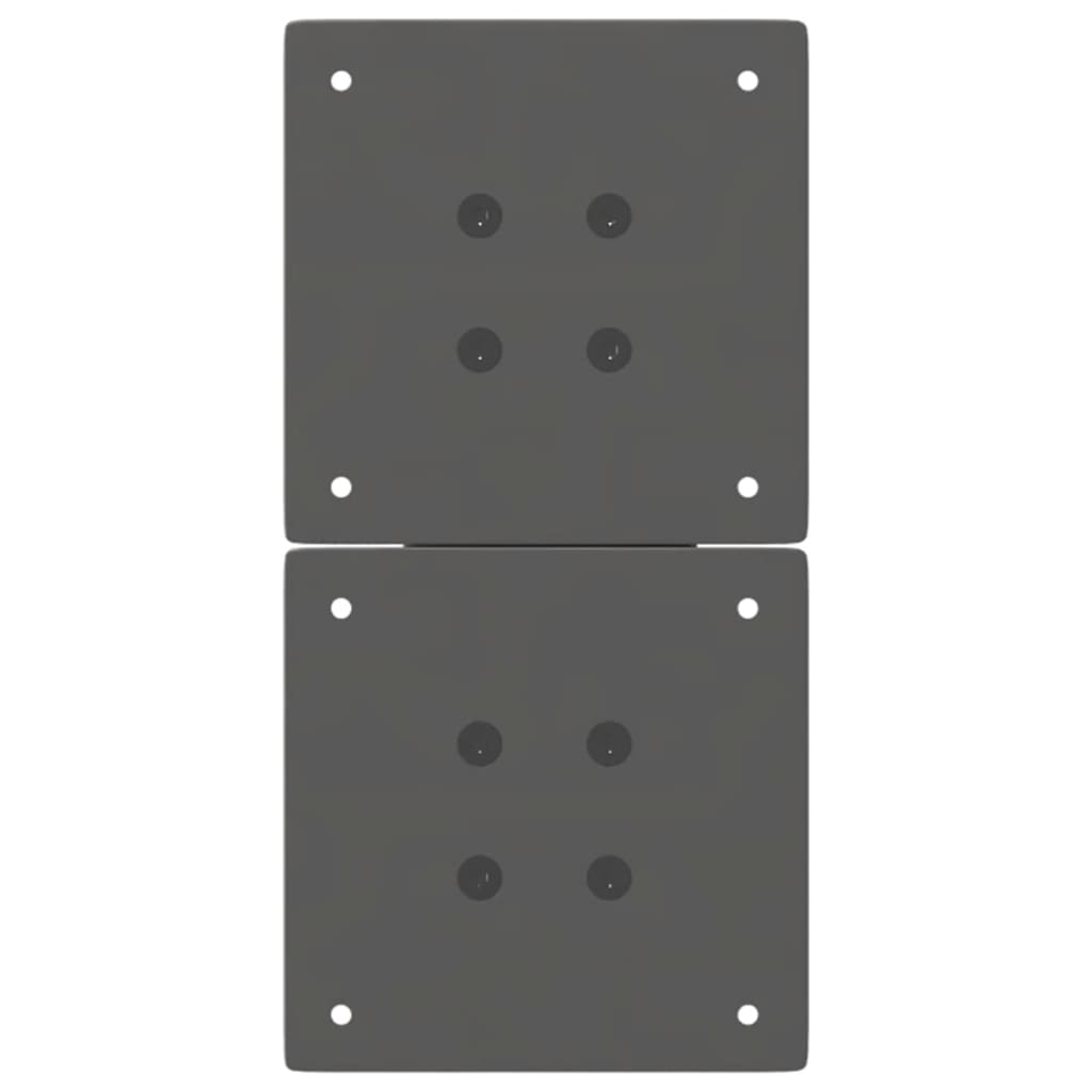 Coffee Table Legs X-Shaped 2 pcs Anthracite 28x(42-43) cm Steel