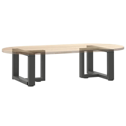 Coffee Table Legs T-Shaped 2 pcs Anthracite 40x25x(30-31) cm Steel