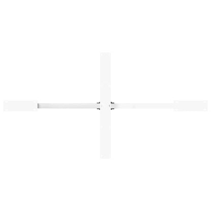 Dining Table Leg Spider Shape White 150x78x(72-73) cm Steel