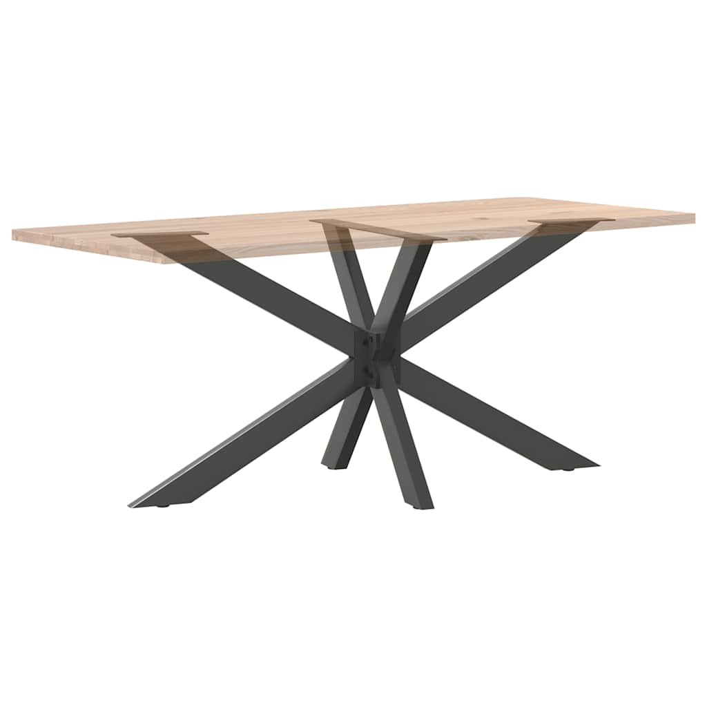 Dining Table Leg Spider Shape Anthracite 150x78x(72-73) cm Steel