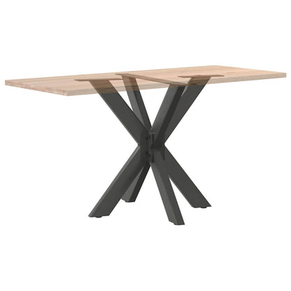Dining Table Leg Spider Shape Anthracite 85x85x(72-73) cm Steel
