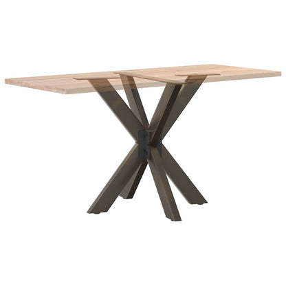 Dining Table Leg Spider Shape Black 85x85x(72-73) cm Steel