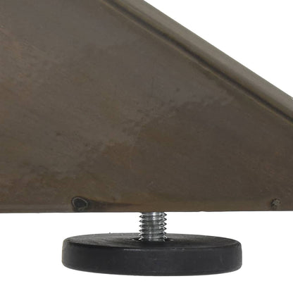 Dining Table Leg Spider Shape Black 85x85x(72-73) cm Steel