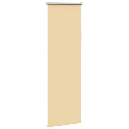 Roller Blind Blackout Beige 45x130 cm Fabric Width 40.7 cm Polyester