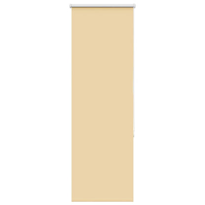 Roller Blind Blackout Beige 55x130 cm Fabric Width 50.7 cm Polyester
