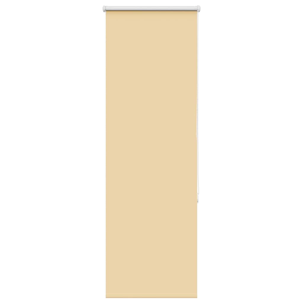 Roller Blind Blackout Beige 60x130 cm Fabric Width 55.7 cm Polyester