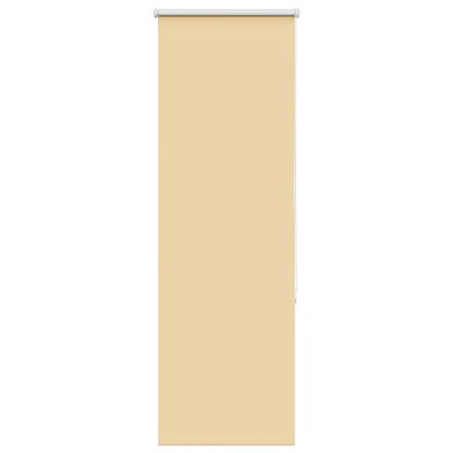 Roller Blind Blackout Beige 45x150 cm Fabric Width 40.7 cm Polyester