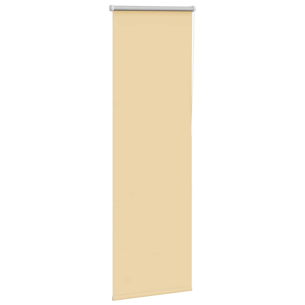 Roller Blind Blackout Beige 45x150 cm Fabric Width 40.7 cm Polyester