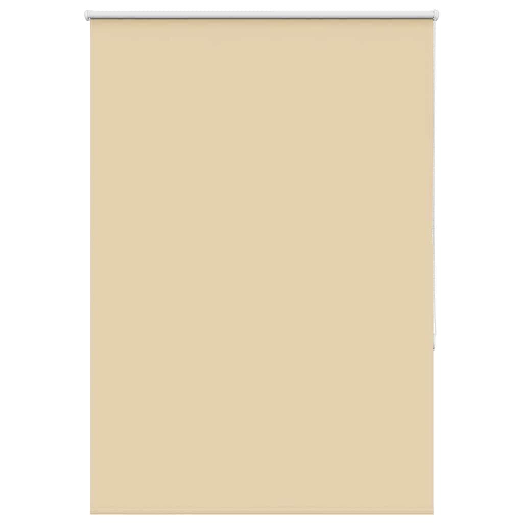 Roller Blind Blackout Beige 115x150 cm Fabric Width 110.7 cm Polyester