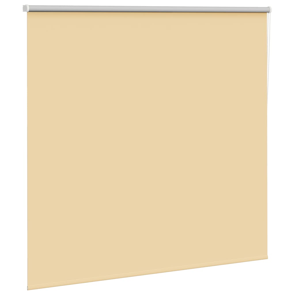 Roller Blind Blackout Beige 150x150 cm Fabric Width 146.6 cm Polyester