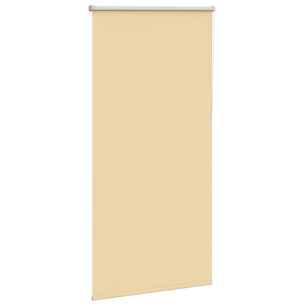 Roller Blind Blackout Beige 80x175 cm Fabric Width 75.7 cm Polyester