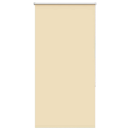 Roller Blind Blackout Beige 85x175 cm Fabric Width 80.7 cm Polyester