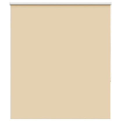 Roller Blind Blackout Beige 120x175 cm Fabric Width 116.6 cm Polyester